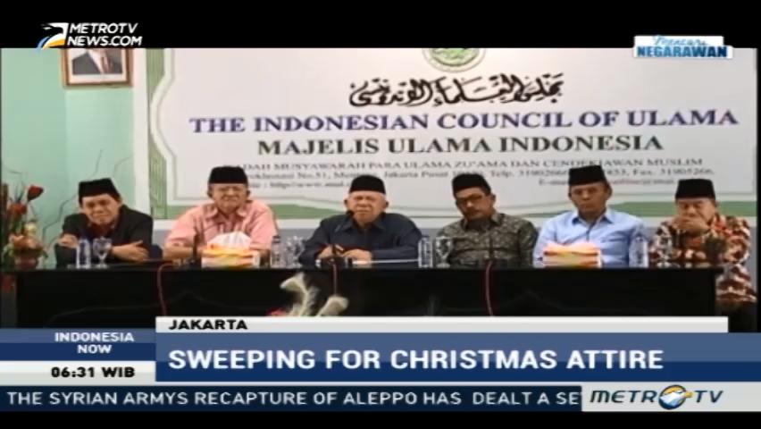 Sweeping for Christmas Attire