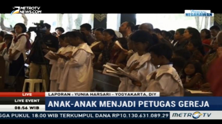 Perayaan Natal di Gereja Ganjuran Usung Tema 