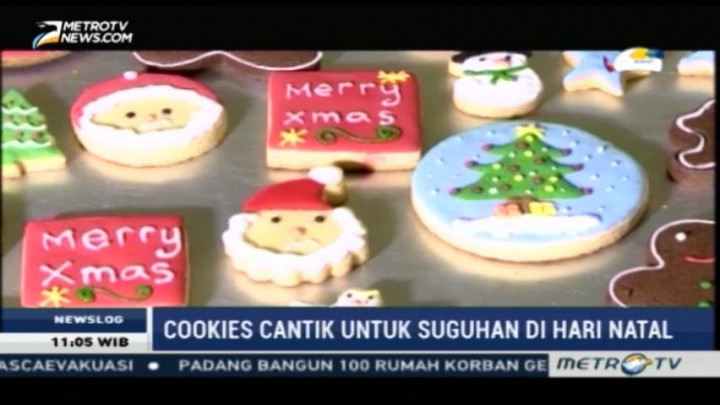 Aneka Cookies Cantik untuk Suguhan di Hari Natal
