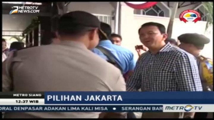 Ahok Ikuti Ibadah Natal di Gereja Pluit