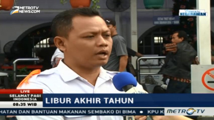 Libur Natal, Penumpang di Stasiun Pasar Senen Meningkat Dua Persen