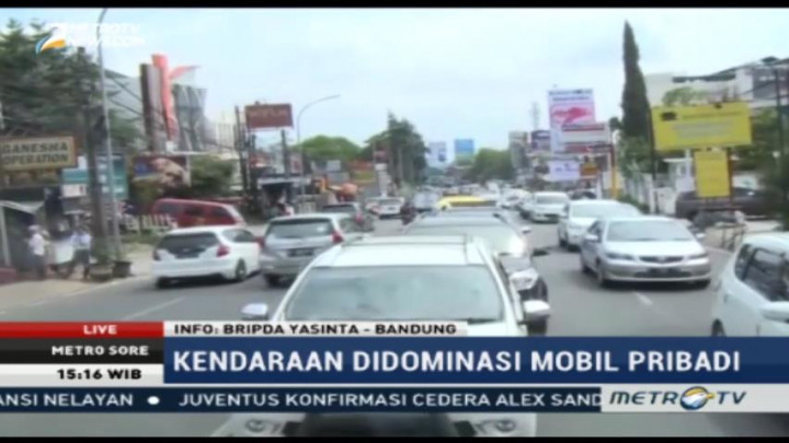 Kendaraan Pribadi Dominasi Jalur Menuju Lembang