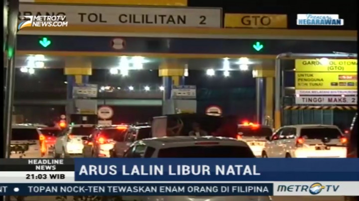 Puncak Arus Balik Libur Natal Diprediksi Terjadi Dini Hari