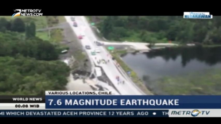 7,6 Magnitude Earthquake Shook Chile