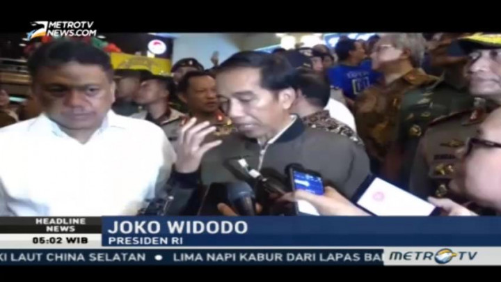 Jokowi Blusukan ke Pusat Perbelanjaan di Manado