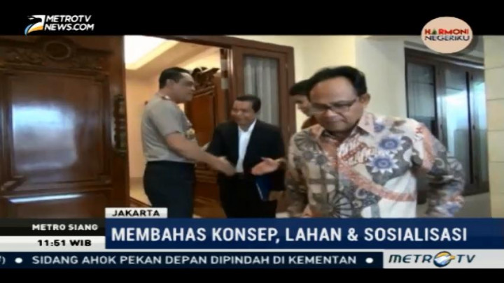 Wakapolri dan Guru Besar Bahas Pembangunan Universitas Islam Internasional