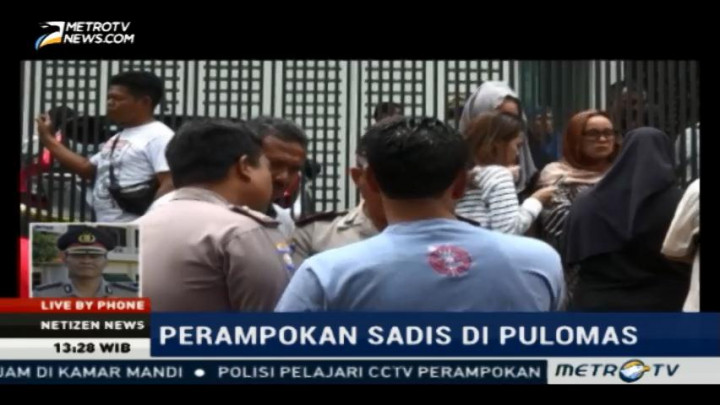 Kronologi Penemuan Korban Perampokan Sadis di Pulomas
