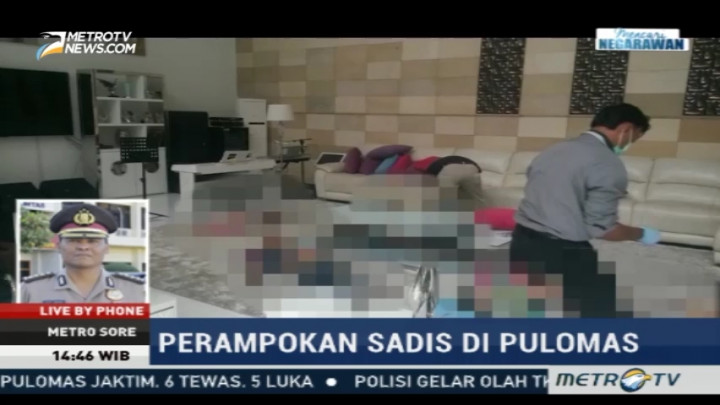 Perampokan di Pulomas Terjadi Sejak Senin Sore