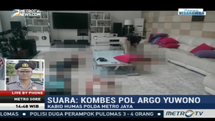 Polisi Belum Temukan Rekaman CCTV di Lokasi Perampokan