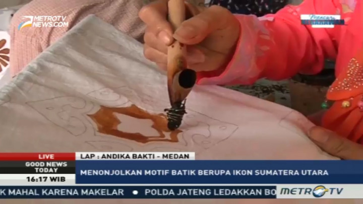Budaya Medan di Selembar Batik Khas Deli Serdang