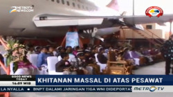 Unik, Khitanan Massal di Yogyakarta Dilakukan di Pesawat