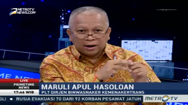 Kemenakertrans: Pekerja Asal Tiongkok Ada 21 Ribu Orang