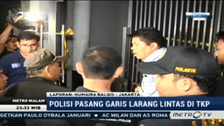 Polisi Pasang Garis Larang Lintas di TKP Kasus Pembunuhan Pulomas