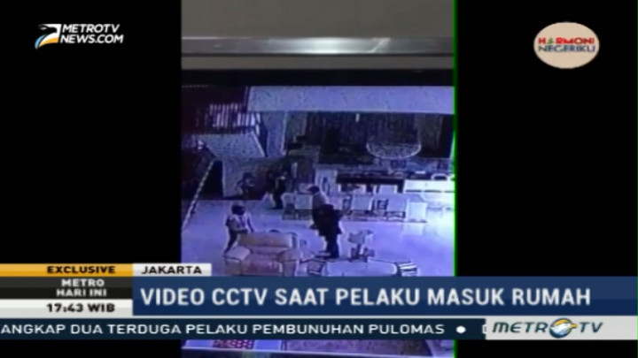 Rekaman CCTV Ungkap Aksi Pembunuhan di Pulomas