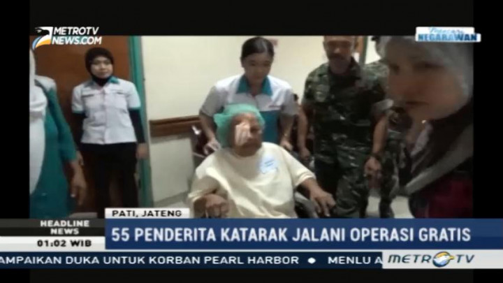 Media Group dan Gusdurian Gelar Operasi Katarak Gratis di Pati