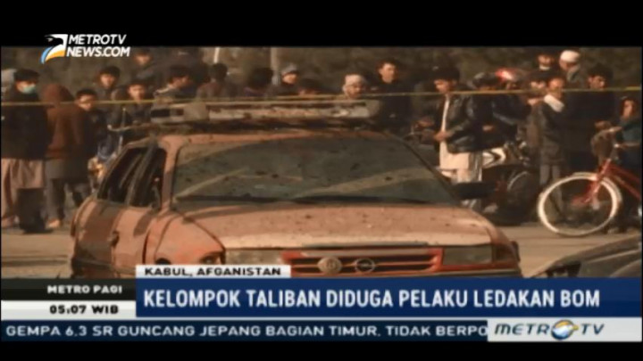 Mobil Anggota Parlemen Afghanistan Jadi Target Serangan Bom