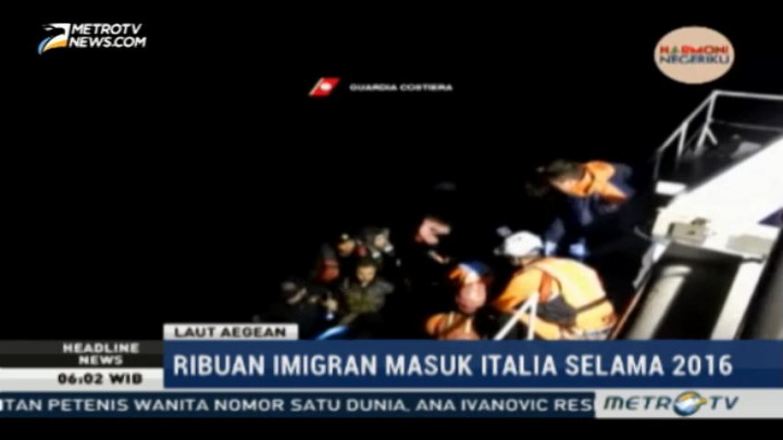 Tim Penyelamat Evakuasi 48 Imigran Menuju Italia