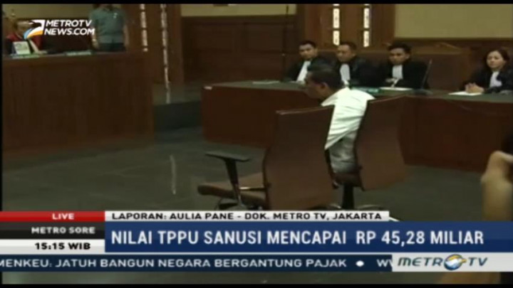 Sanusi Divonis Tujuh Tahun Penjara