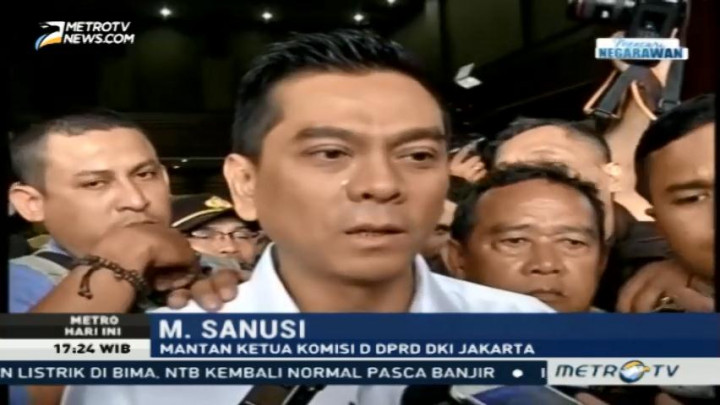 Sanusi Menangis Divonis 7 Tahun Penjara