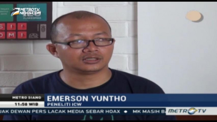 Divonis Bebas, ICW: La Nyalla Keponakan Ketua MA