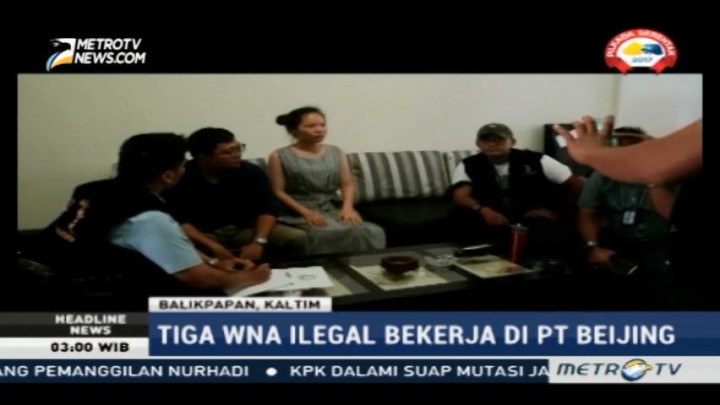 Kantor Imigrasi Balikpapan Deportasi Tiga WNA Ilegal asal Tiongkok