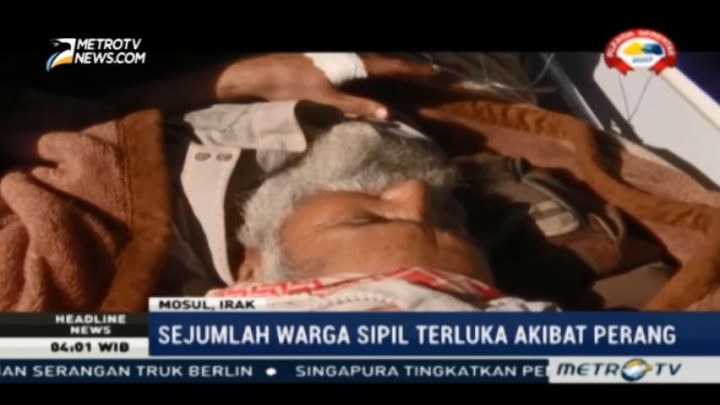 Irak Kembali Serang ISIS, Sejumlah Warga Sipil di Mosul Jadi Korban