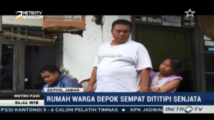 Senjata Api Milik Perampok Pulomas Ditemukan di Depok