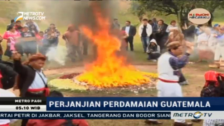 20 Tahun Perjanjian Perdamaian Perang Guatemala