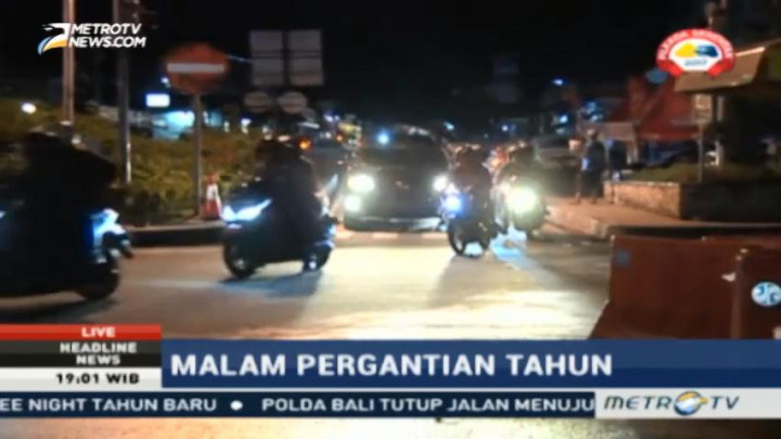 Jelang Malam Tahun Baru, Lalin Puncak Masih Lengang