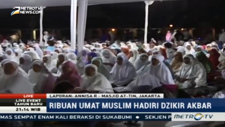Zikir Akbar Nasional Digelar Sambut Tahun Baru 2017