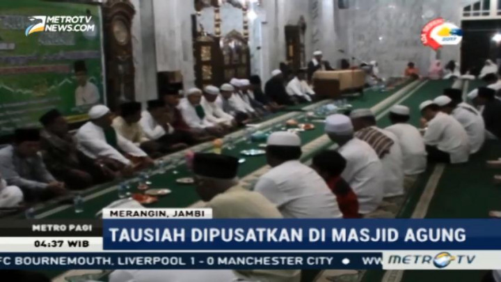 Pemda Merangin Sambut Tahun Baru dengan Tausiah Ulama
