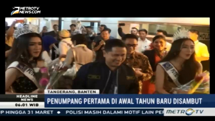 Sejumlah WNA Dapat Sambutan Meriah di Bandara Soetta