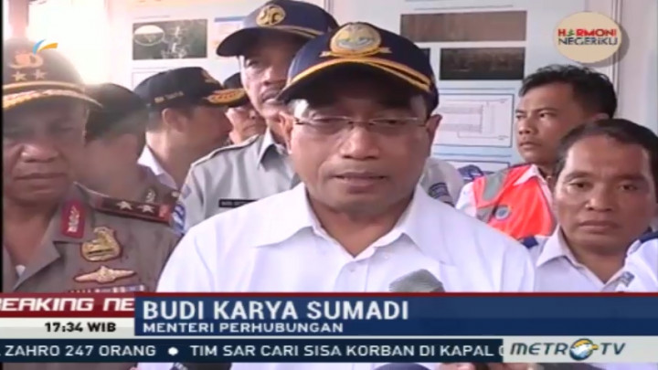 Menhub Sampaikan Permintaan Maaf atas Musibah Kebakaran Kapal