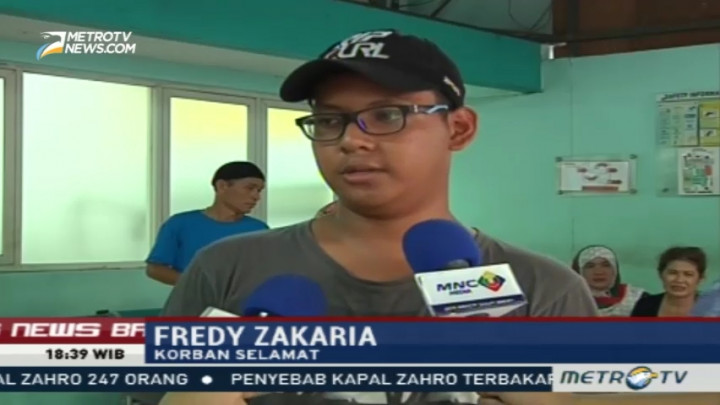 Kesaksian Korban Selamat Terbakarnya Kapal Zahro Express