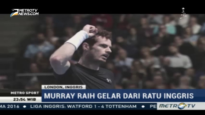 Murray Raih Gelar Bangsawan