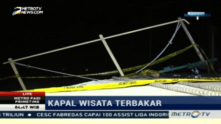 Pencarian 17 Korban Kapal Terbakar Dilanjutkan Pagi Ini