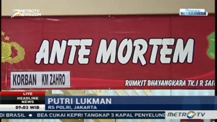 Dua Korban Zahro Express Teridentifikasi