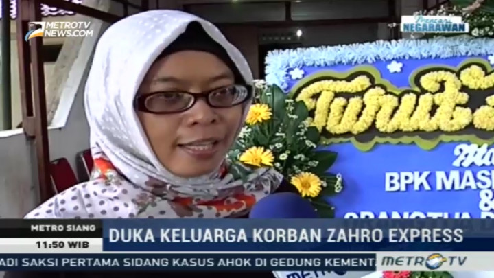Duka Keluarga Korban Zahro Express