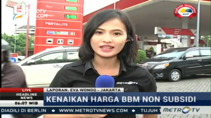 Harga BBM Non-Subsidi Naik, Situasi di SPBU Kemanggisan Normal