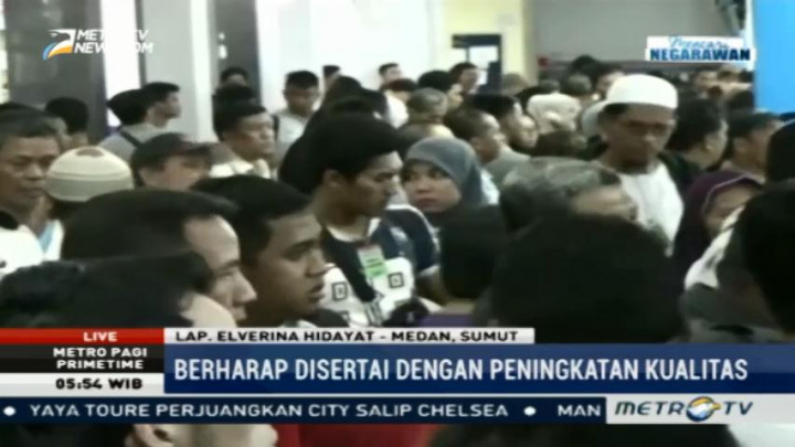 Ribuan Warga Medan Penuhi Samsat Jelang Kenaikan Tarif Pengurusan Surat Kendaraan