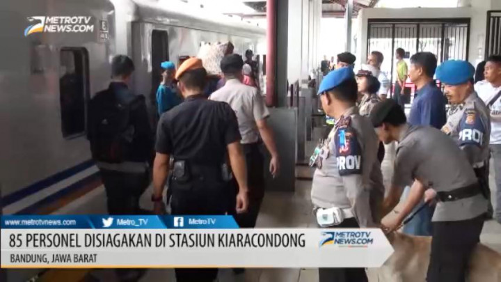 Bonek Serbu Bandung, Pengamanan Stasiun Kiaracondong Diperketat