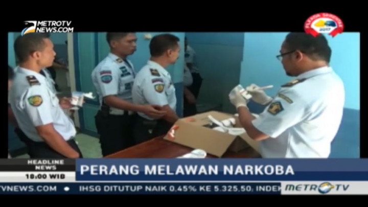 Sipir Lapas Banyuwangi Jalani Tes Urine