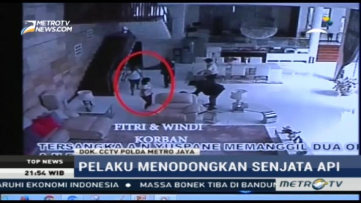 Polda Metro Jaya Rilis Rekaman CCTV Perampokan di Pulomas