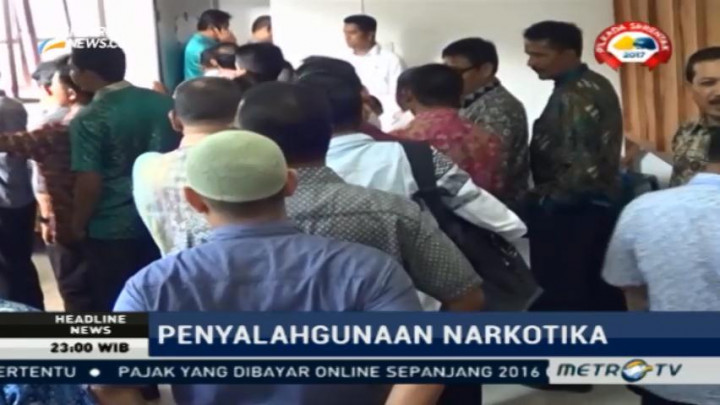 Lima Pejabat Kota Langsa Positif Narkoba