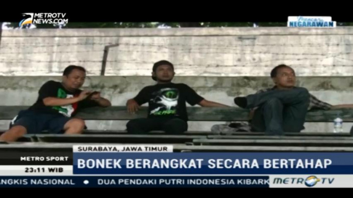 Meski Dilarang, Bonek Tetap Pergi ke Bandung