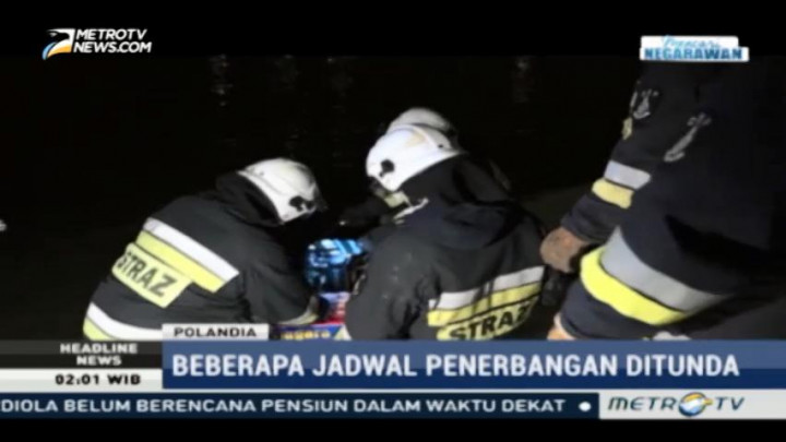 Badai Salju Sebabkan Berbagai Kekacauan di Polandia