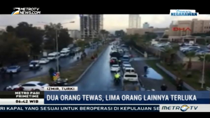 Ledakan Bom di Kota Izmir, Dua Orang Tewas