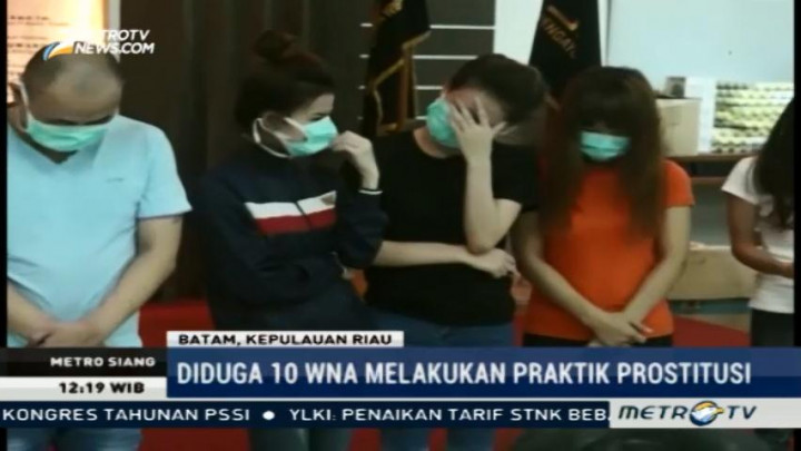 10 WNA Diduga Wanita Penghibur Terjaring Razia Imigrasi di Batam