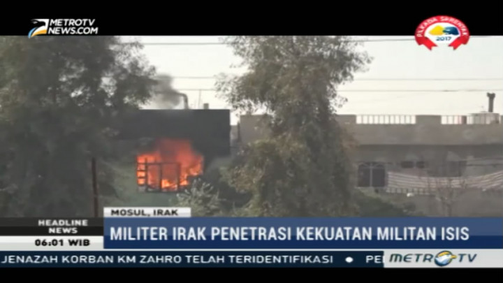 Irak Lanjutkan Serangan Terhadap ISIS di Mosul