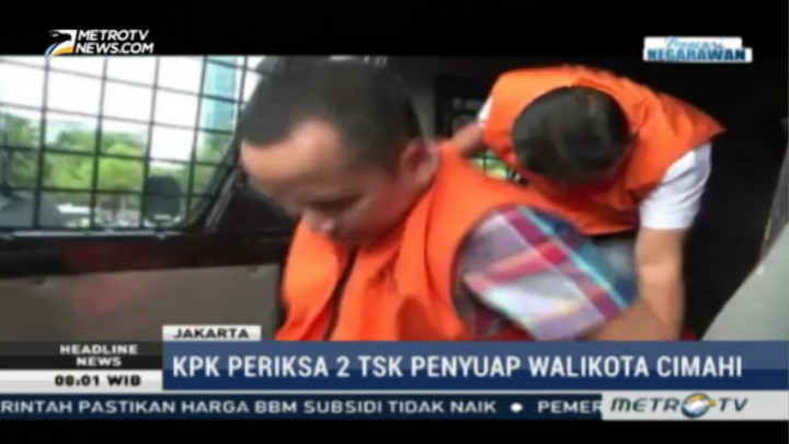 Dua Pengusaha Penyuap Wali Kota Cimahi Diperiksa KPK
